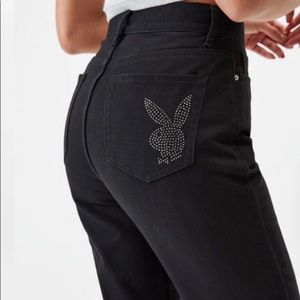 NEVER WORN BlACK PLAYBOY PACSUN JEANS SIZE 25